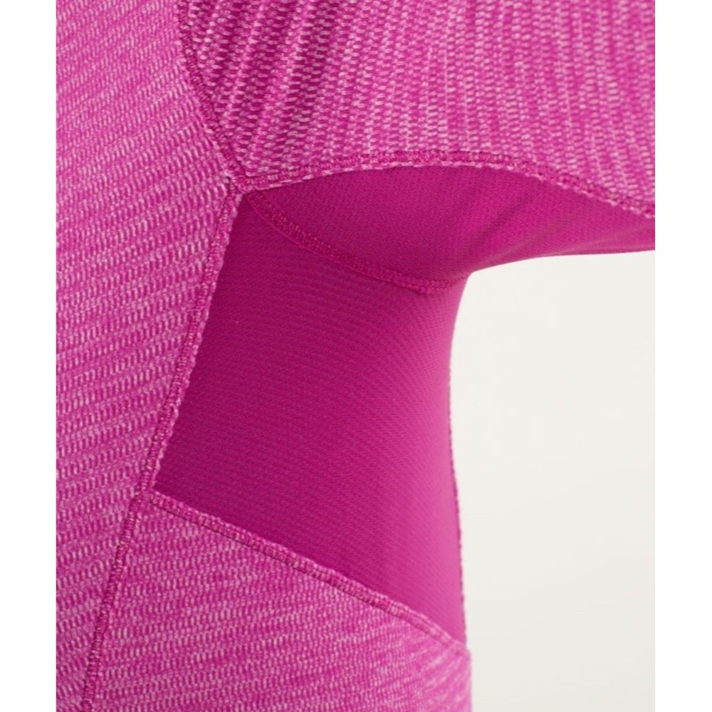 Lululemon Base Runner Long Sleeve in Raspberry size 2 - Picture 10 of 11